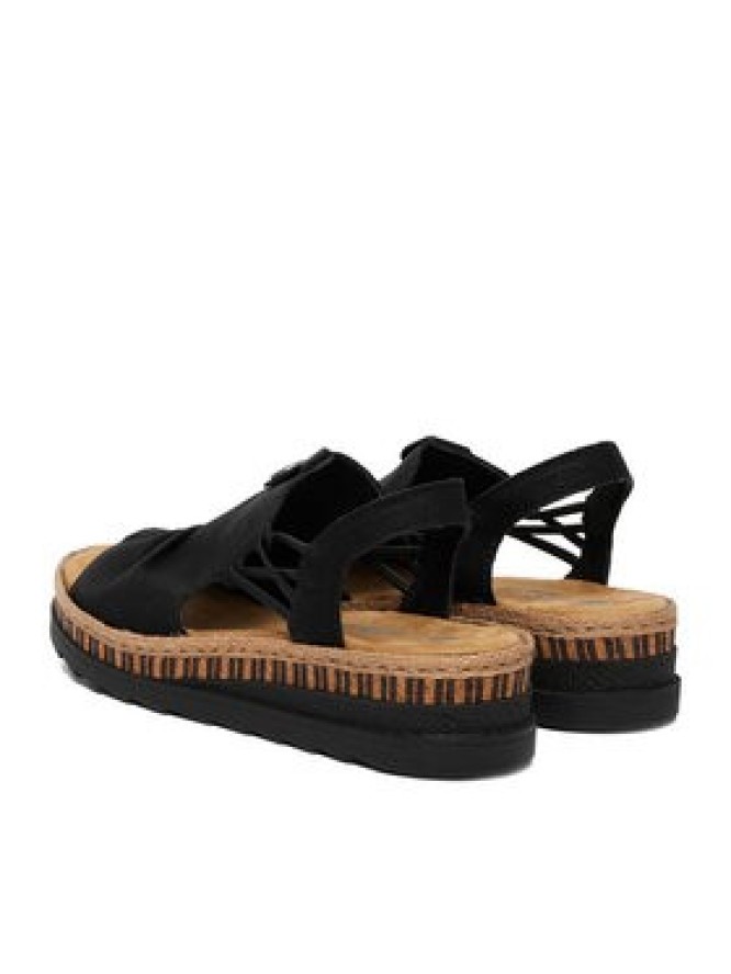 Rieker Sandały CEO-V7972-00 Czarny