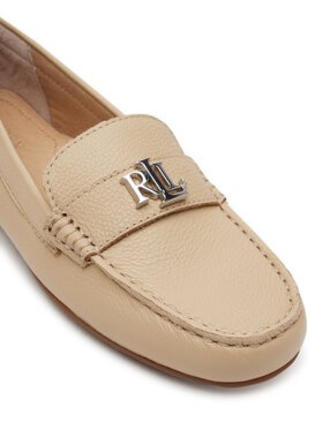 LAUREN RALPH LAUREN Mokasyny Barnsbury 802942768011 Beżowy