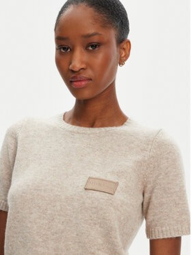 Munthe Sweter Pantas 252160425270 Beżowy Regular Fit