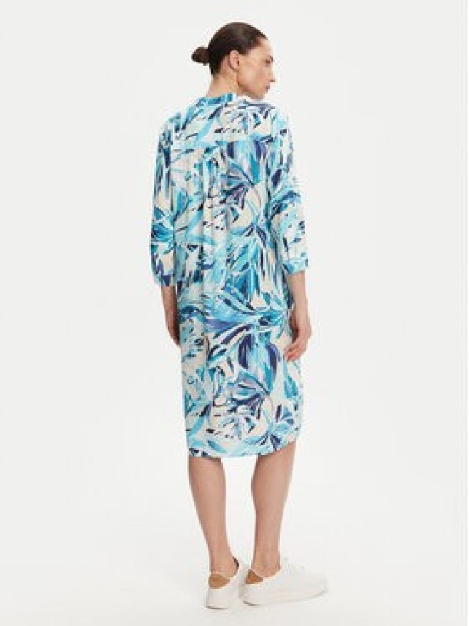 Olsen Sukienka koszulowa 13002008 Niebieski Regular Fit