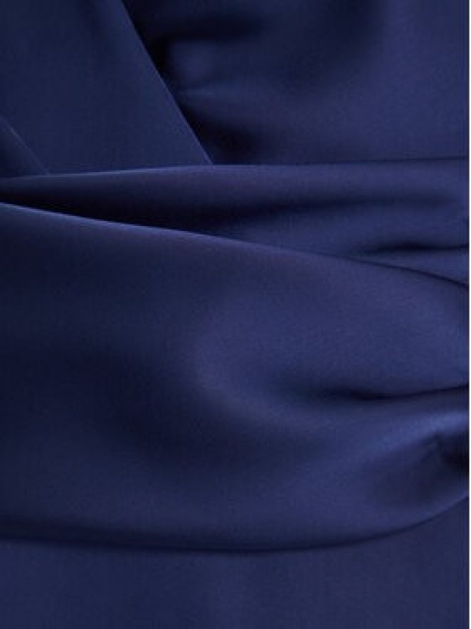 Rinascimento Sukienka wieczorowa CFC0124986003 Granatowy Regular Fit