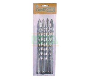 Campking Umefa karbowane śledzie namiotowe 18 cm, 10 szt.