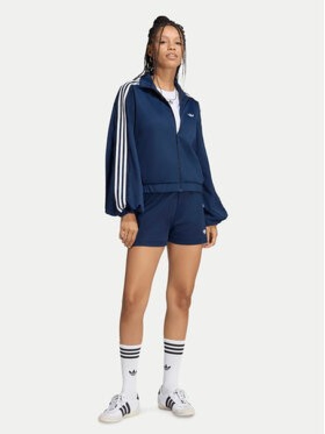 adidas Bluza Lace Oversized Archive Track Top LG4277 Niebieski Regular Fit