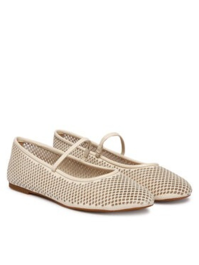 LAUREN RALPH LAUREN Baleriny Jayna 802P04176004 Biały