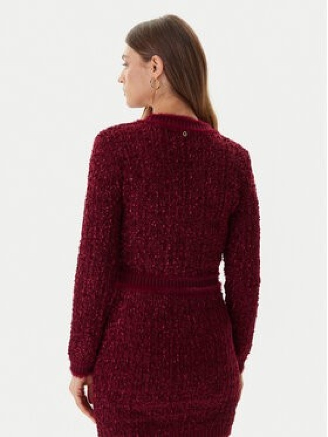 Guess Kardigan W5BR0E Z4090 Czerwony Slim Fit