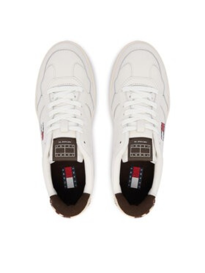 Tommy Jeans Sneakersy Archive '98 Calf Hair Tab EN0EN03002 Écru