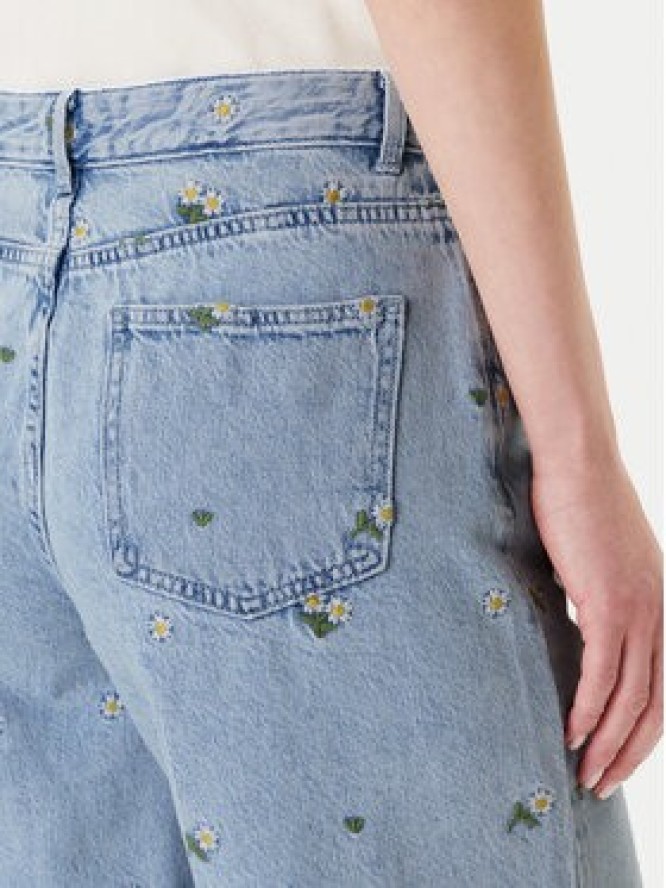 ONLY Szorty jeansowe Cobain 15349519 Niebieski Loose Fit