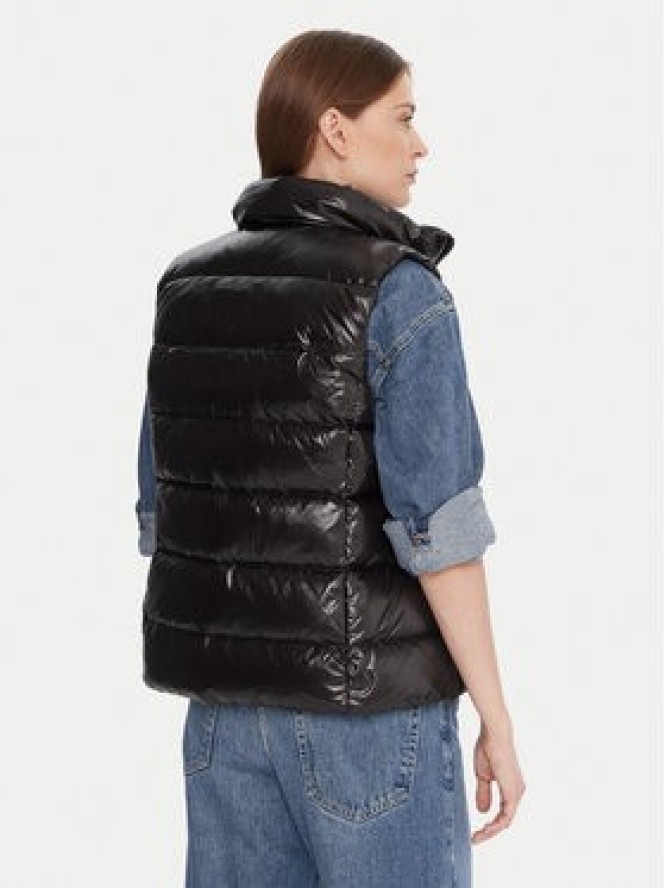 Tommy Jeans Bezrękawnik DW0DW21622 Czarny Slim Fit