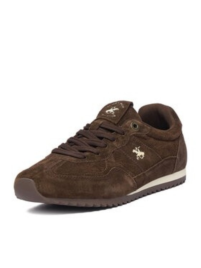 Beverly Hills Polo Club Sneakersy EO-WP40-FC-250104YX Brązowy