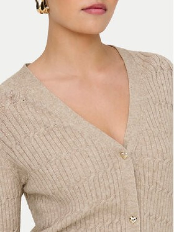 ONLY Kardigan Katia 15310902 Brązowy Regular Fit