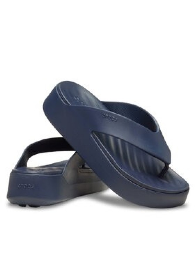 Crocs Japonki Getaway Platform Flip 209410 Granatowy