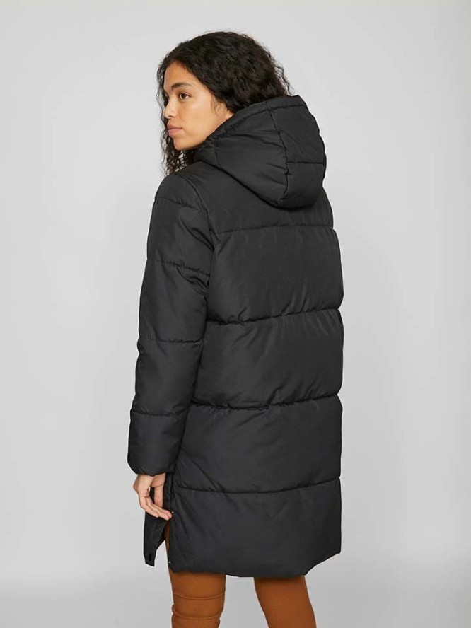 Vila Płaszcz zimowy w kolorze czarnym rozmiar: 38