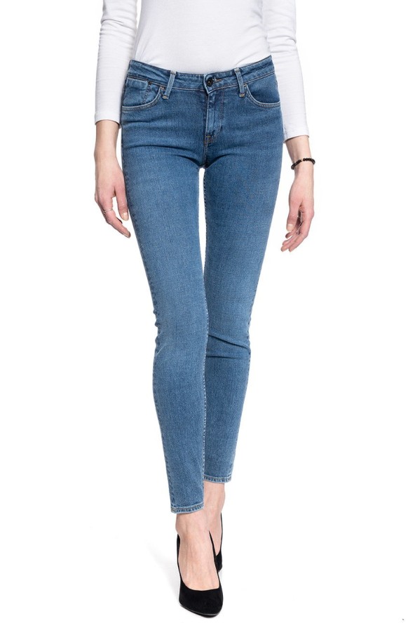 SPODNIE DAMSKIE LEE SCARLETT SELVAGE FAIR MID L526LY40 112111739