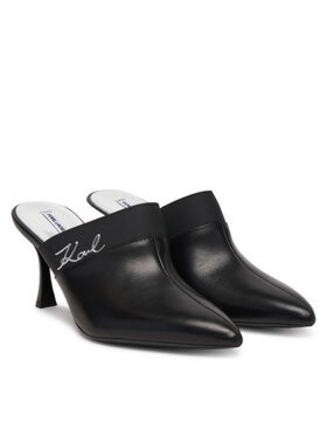 KARL LAGERFELD Klapki Sienna KL32701 Czarny