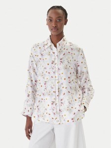 Marella Koszula Salve 2613111141 Biały Relaxed Fit