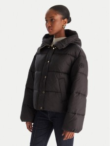 PINKO Kurtka damska Imparso Imbottito 105656 A2TF Czarny Regular Fit