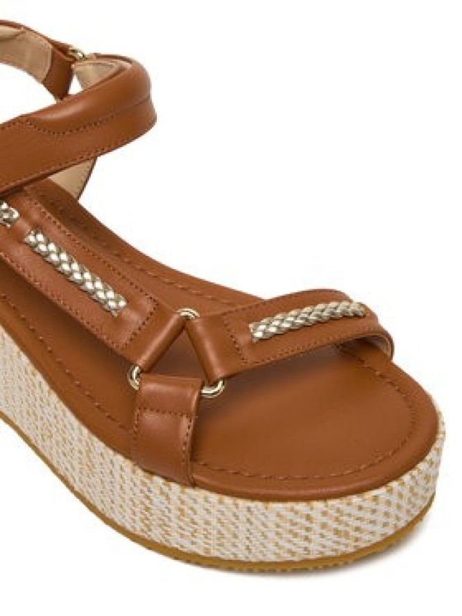 Liu Jo Sandały Flo 05 SA6151 P0102 Brązowy