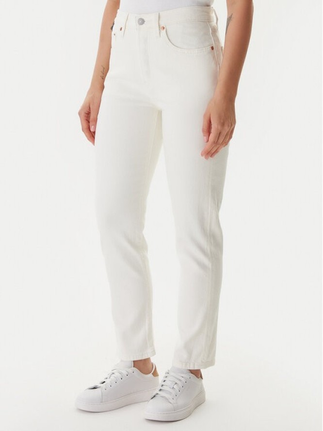 Levi's® Jeansy 501® 36200-0374 Écru Cropped Fit