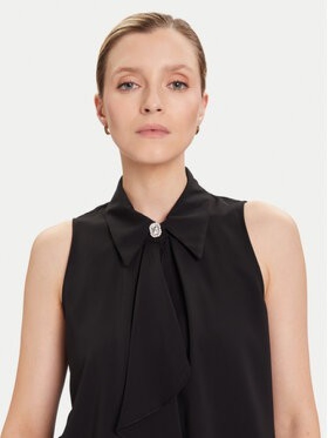 Rinascimento Bluzka CFC0125089003 Czarny Regular Fit