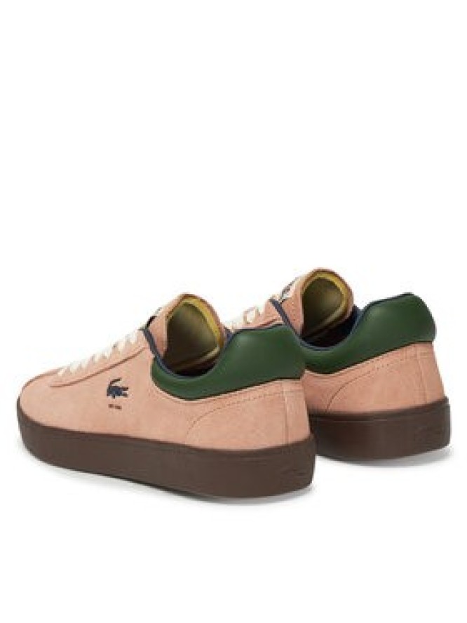Lacoste Sneakersy Baseshot 7-49SFA0051 Różowy
