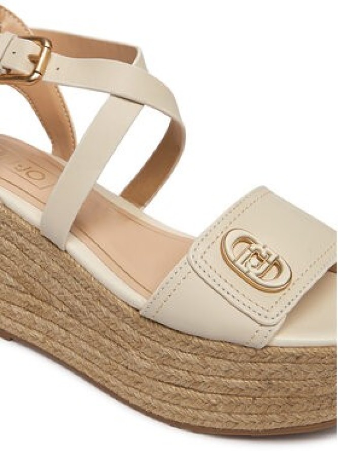 Liu Jo Espadryle Bali 01 SA6083 P0102 Kremowy