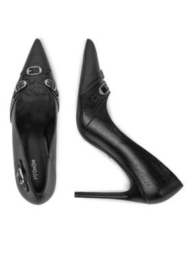 DeeZee Szpilki Q93079-2 Czarny