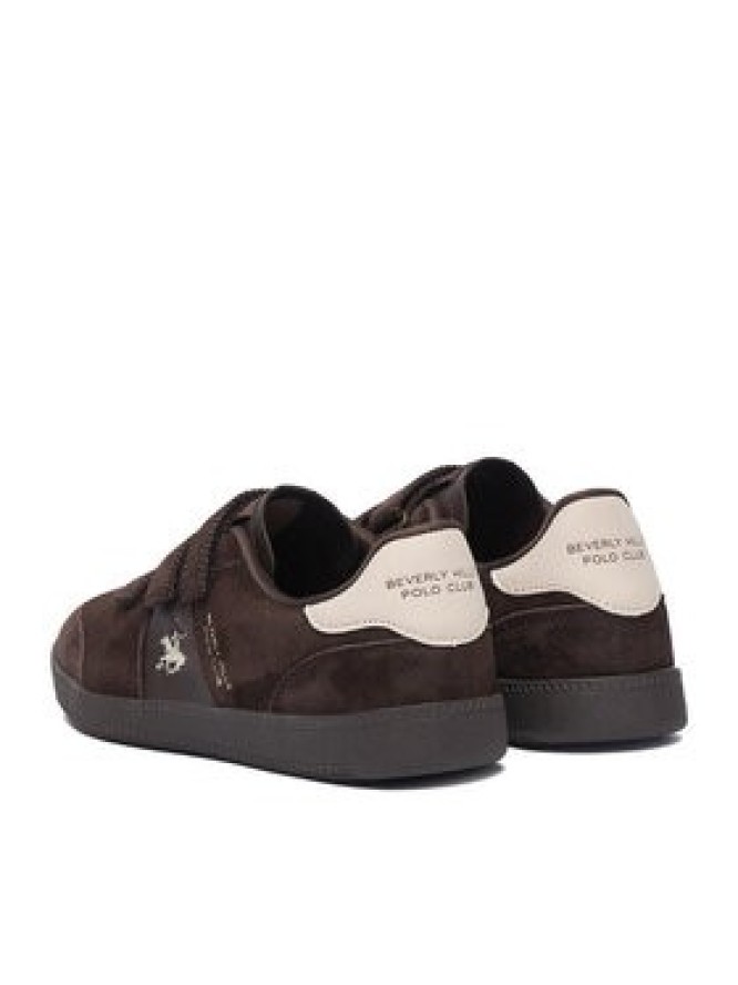 Beverly Hills Polo Club Sneakersy EO-WP40-LC-250901N Brązowy ciemny