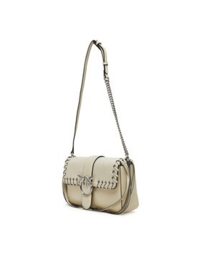 PINKO Torebka Love One Classic Slouchy Fl PE 25 PLTT 104524 A28D Beżowy