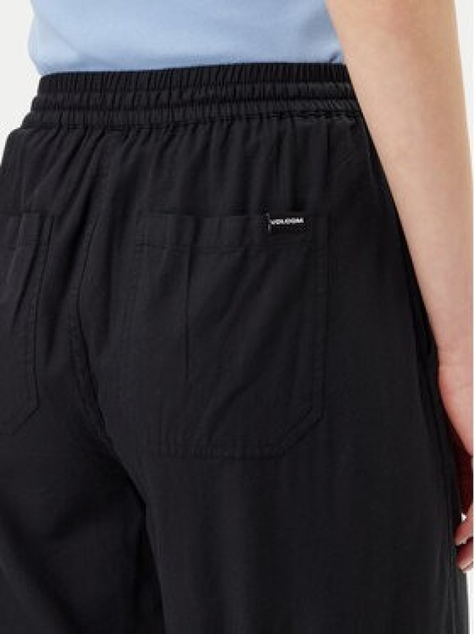 Volcom Spodnie materiałowe Dropping B1212503 Czarny Relaxed Fit