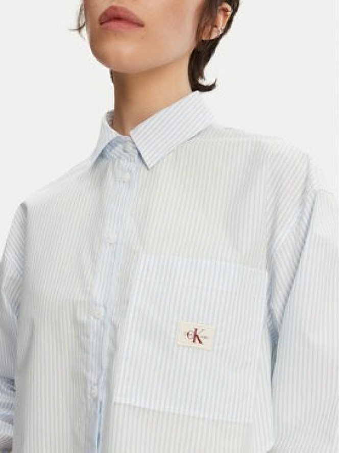 Calvin Klein Jeans Koszula J20J225078 Błękitny Regular Fit