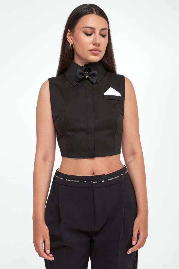 Koszula damska cropped ELISABETTA FRANCHI