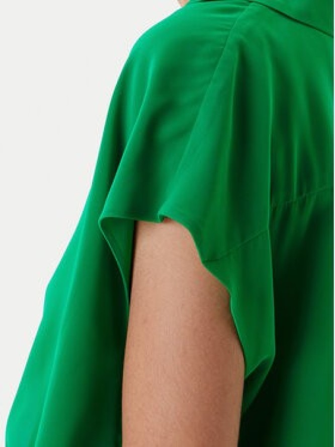 Calvin Klein Bluzka LV044C199G Zielony Regular Fit