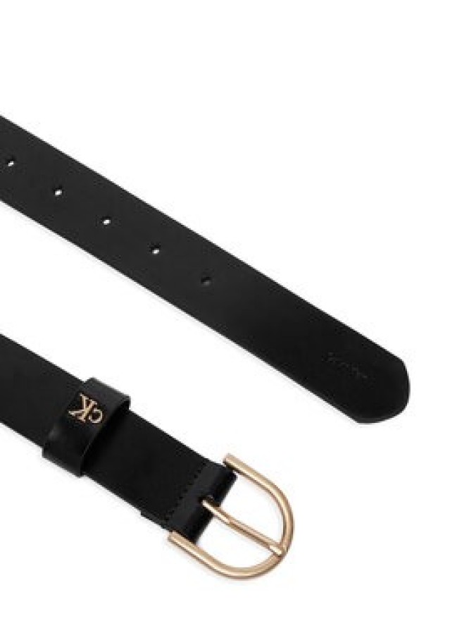 Calvin Klein Pasek Rounded Buckle Ck Loop 35Mm LV04F7145G Czarny
