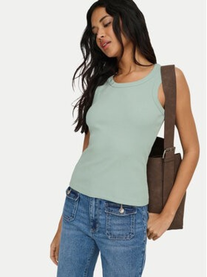 ONLY Top Val 2-Way 15371705 Zielony Slim Fit
