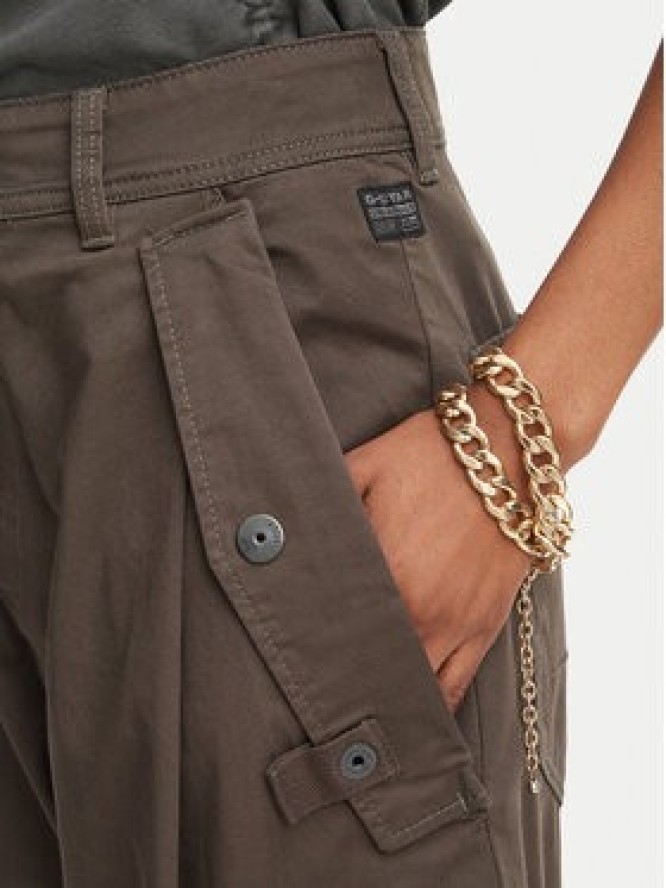 G-STAR Spodnie materiałowe Jett 3D D29942-5126 Khaki Regular Fit