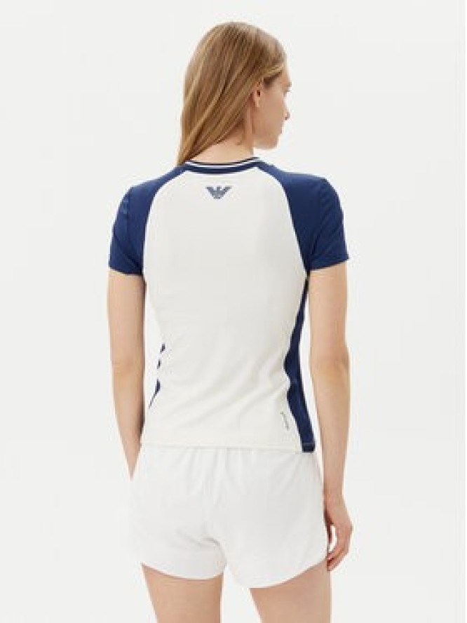 EA7 Emporio Armani Koszulka techniczna 7W000199 AF13282 M0058 Biały Regular Fit