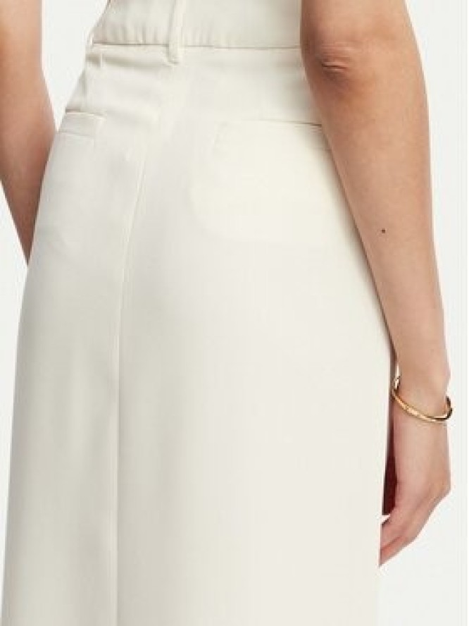 Marella Spódnica maxi Strenna 2613101013 Écru Regular Fit