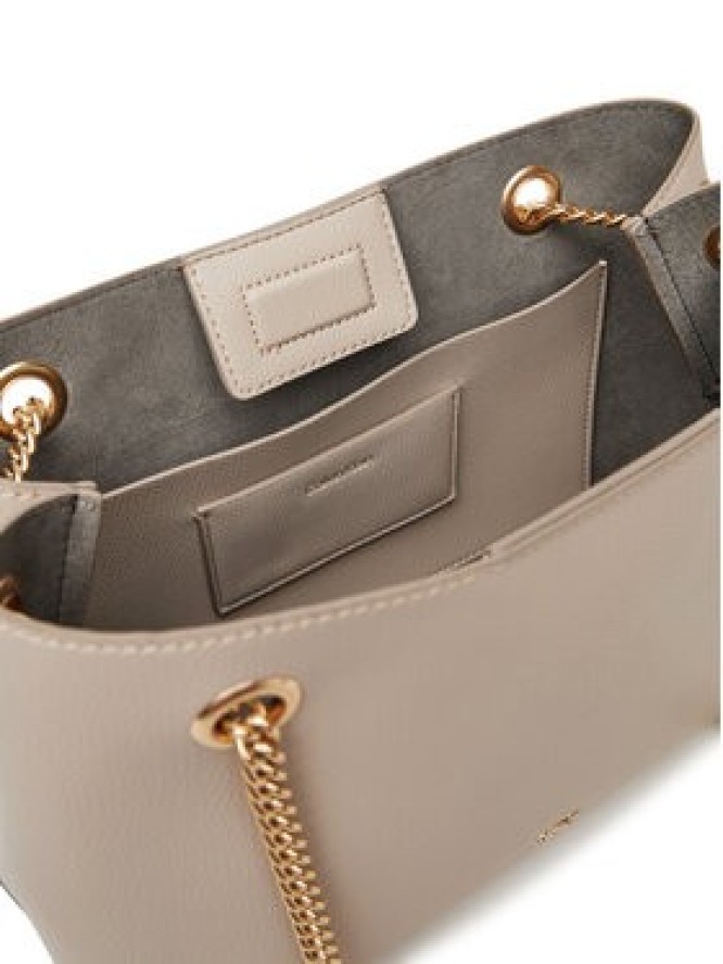 Calvin Klein Torebka Minimal Monogram Shoulde LV04F3205G Beżowy