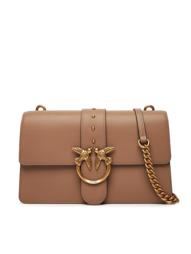 PINKO Torebka Love One Classic ST.CL Al 25-26 PLTT 105857 A0F1 Beżowy