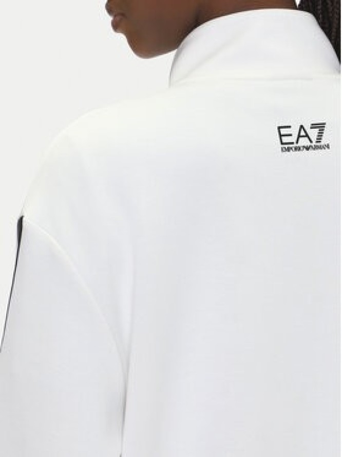 EA7 Emporio Armani Bluza 7W000171 AF12643 U0002 Biały Regular Fit