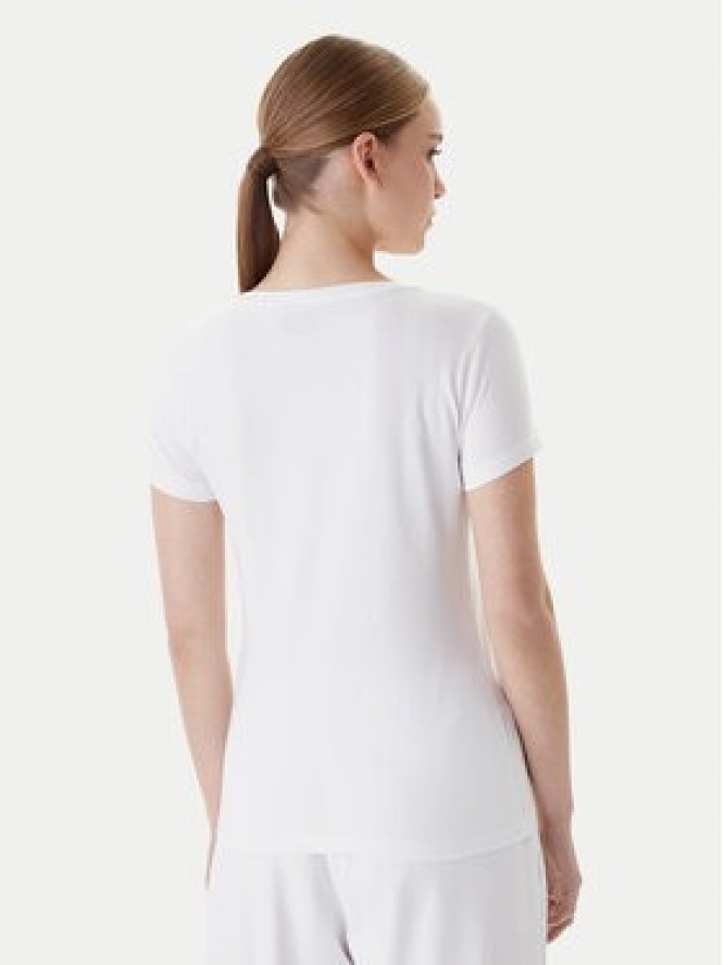 EA7 Emporio Armani T-Shirt 7W001045 AF10373 U0002 Biały Slim Fit