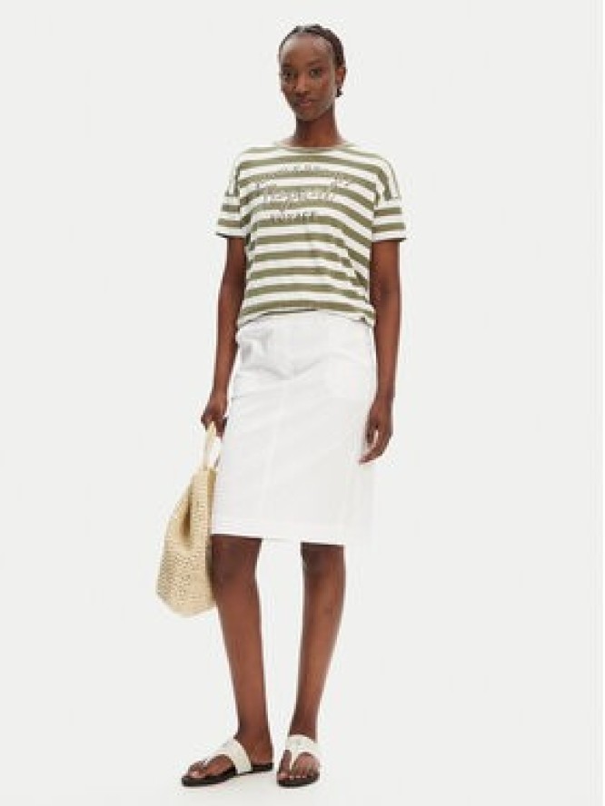 Olsen T-Shirt 11105101 Zielony Regular Fit