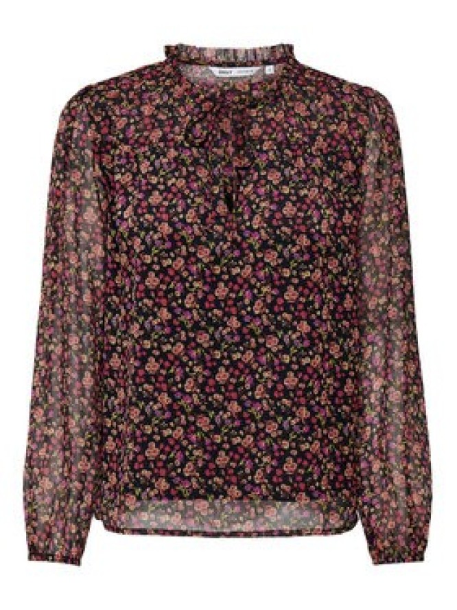 ONLY Bluzka Ditsy 15229700 Kolorowy Regular Fit