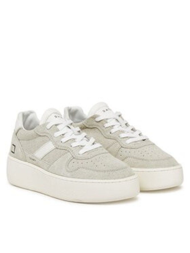 D.A.T.E. Sneakersy Court W421-CP-HA Beżowy