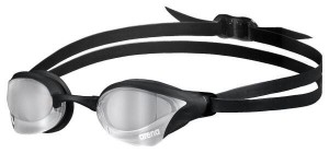 Arena Zwembril Cobra Core Swipe Mirror Zilver/Zwart