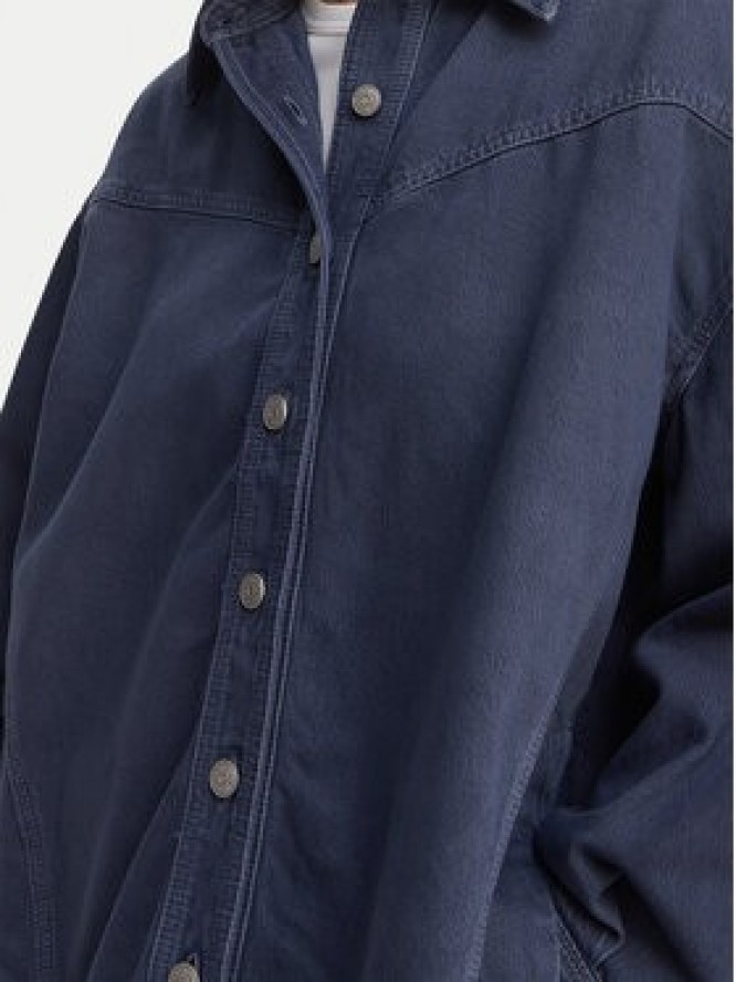 BOSS Koszula jeansowa 50552520 Szary Oversize