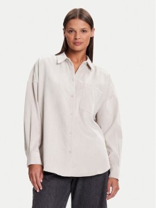 Vero Moda Koszula Sanne 10317194 Beżowy Oversize