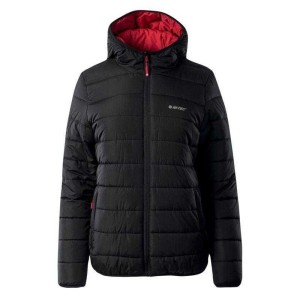 Dwustronna damska kurtka trekkingowa 2w1 Hi-Tec Halden czarno-czerwona