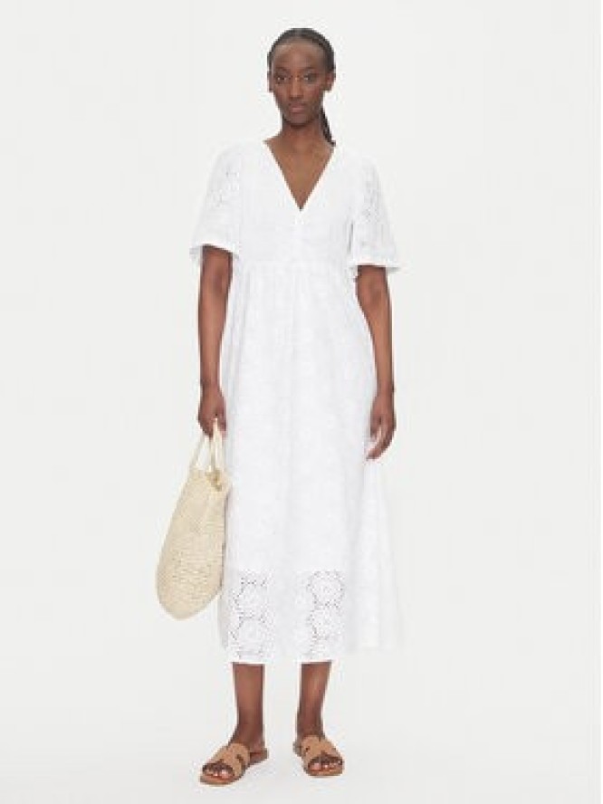 JDY Sukienka letnia Heaven 15347544 Biały Regular Fit