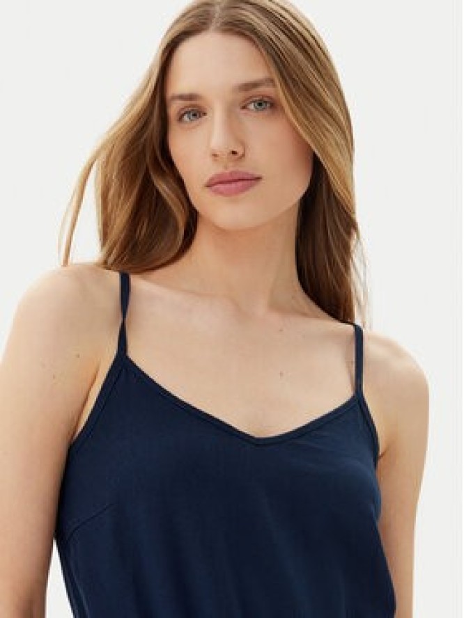 Vero Moda Sukienka letnia Mymilo 10303689 Granatowy Regular Fit